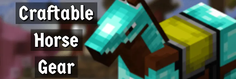 Thumbnail: Craftable Horse Gear