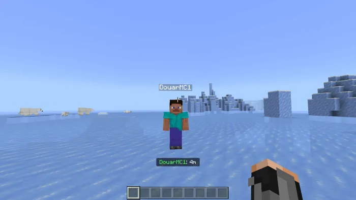 Distance to the player