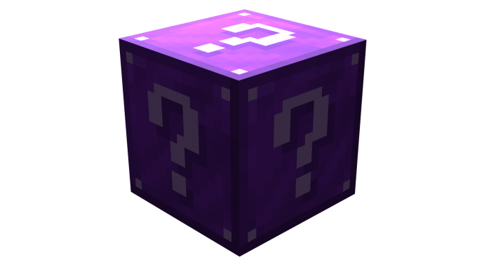 Ender Lucky Block: Model