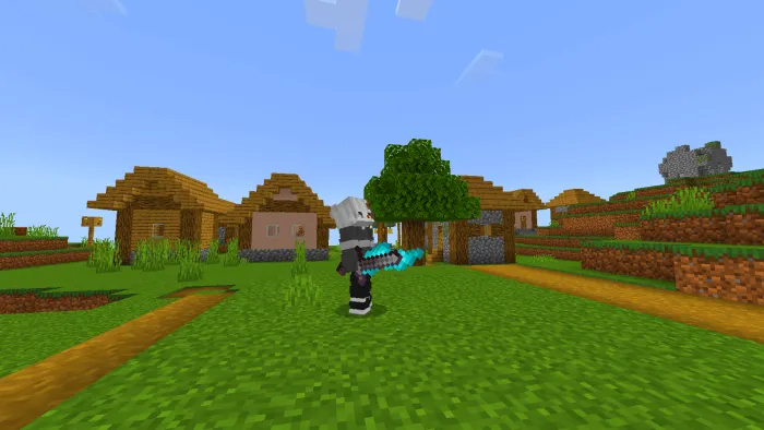Netherite Sword: Screenshot