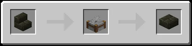 Corrupted Stone Bricks Slabs Recipe (Variant 5)