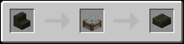 Corrupted Stone Bricks Slabs Recipe (Variant 7)