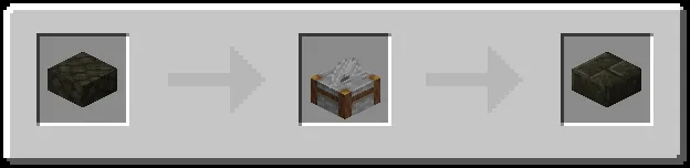 Corrupted Stone Bricks Slabs Recipe (Variant 9)