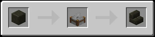 Corrupted Stone Bricks Stairs Recipe (Variant 4)