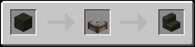 Polished Corrupted Stone Stairs Recipe (Variant 3)