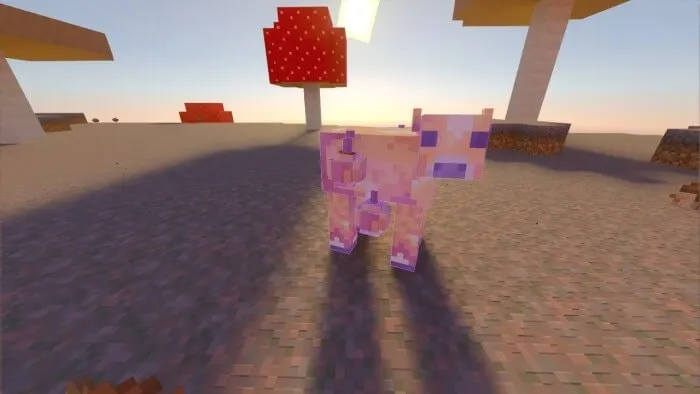 Enchanted Golden Apple Cow