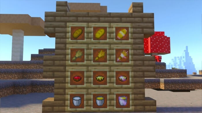 List of Items in the Gapple Cows Addon
