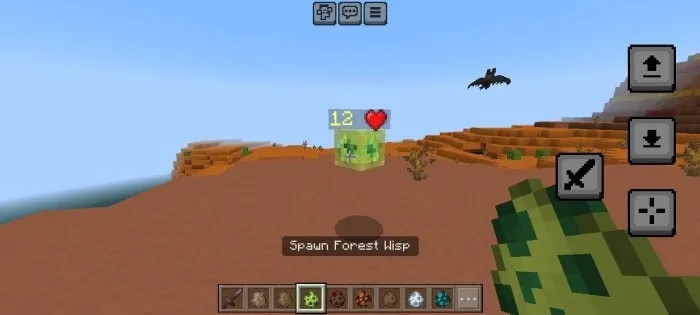 Health Bar of a Mob: Screenshot 1