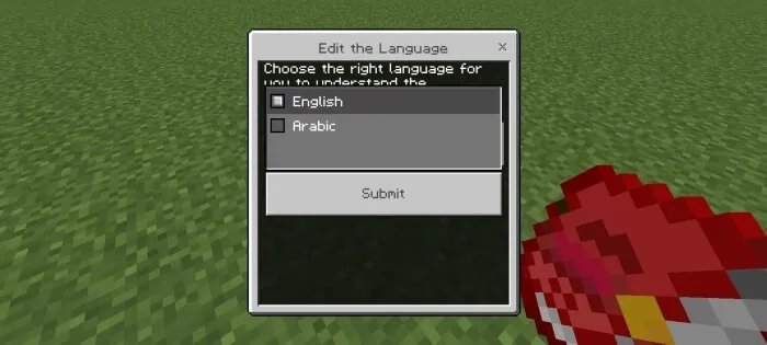 Edit the Language Menu