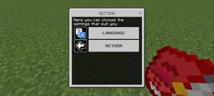 Settings Menu