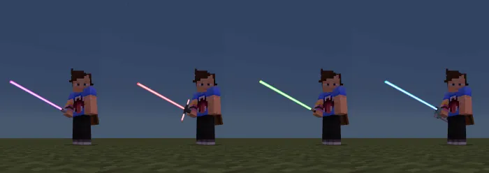 Light Blades Redesign: Third Person View