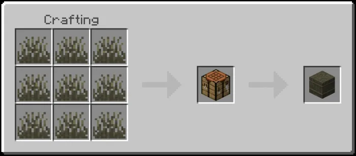 Corrupted Grass Bale Recipe