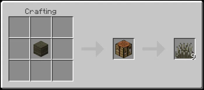 Corrupted Grass Recipe