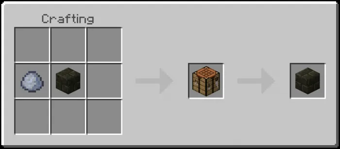 Corrupted Stone Bricks Recipe (Variant 3)