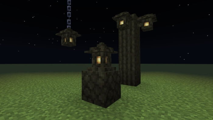 Corrupted Stone Lanterns