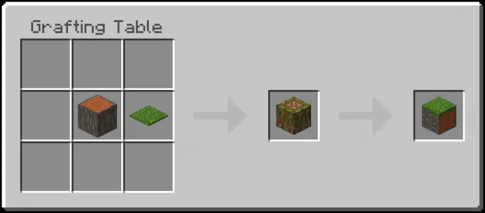 Grassed Acacia Woods Recipe (Variant 2)