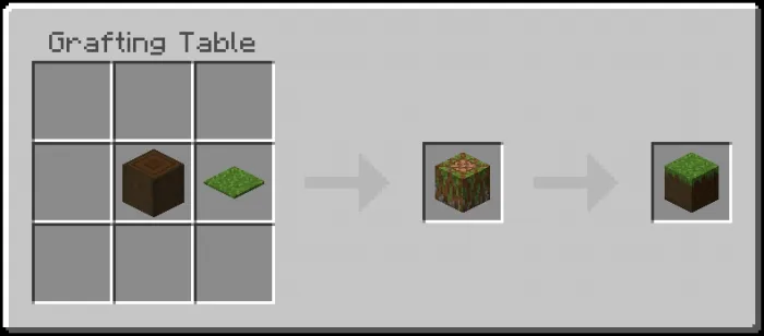 Grassed Dark Oak Woods Recipe (Variant 4)