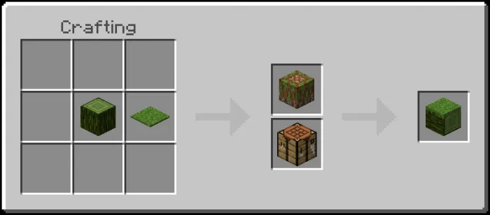 Grassed Mossy Woods Recipe (Variant 2)