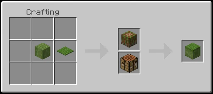 Grassed Mossy Woods Recipe (Variant 4)