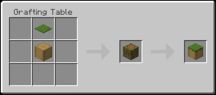 Grassed Oak Woods Recipe (Variant 3)