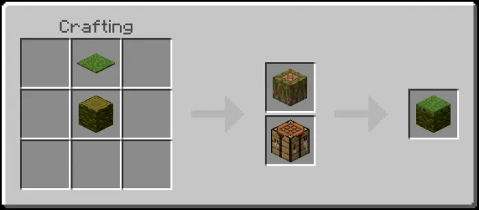 Grassed Overgrown Jungle Woods Recipe (Variant 1)