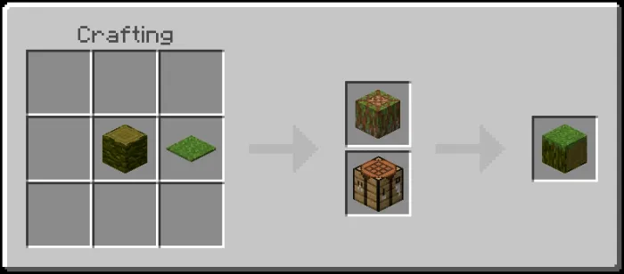 Grassed Overgrown Jungle Woods Recipe (Variant 2)
