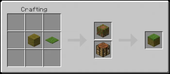 Grassed Overgrown Jungle Woods Recipe (Variant 4)