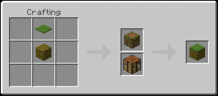 Grassed Overgrown Jungle Woods Recipe (Variant 5)