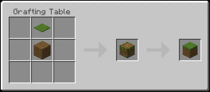 Grassed Spruce Woods Recipe (Variant 5)