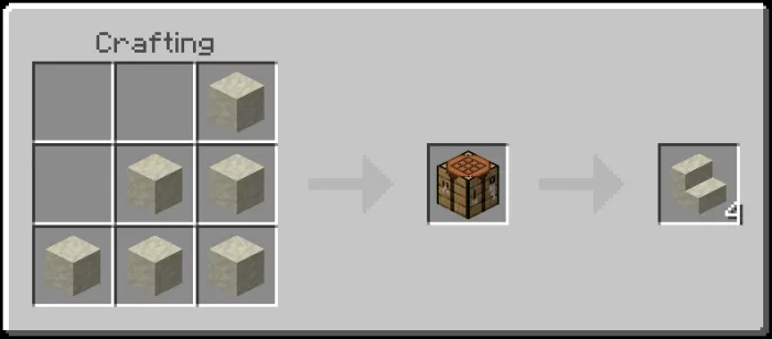 Limestone Stairs Recipe (Variant 1)