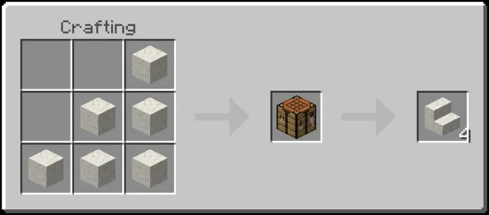 Marble Stairs Recipe (Variant 1)