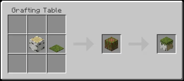 Mossed Birch Woods Recipe (Variant 2)