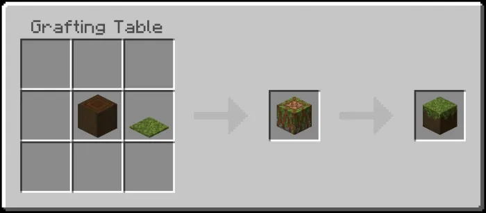 Mossed Dark Oak Woods Recipe (Variant 4)