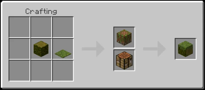 Mossed Overgrown Jungle Woods Recipe (Variant 2)