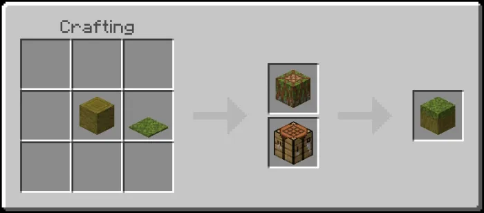 Mossed Overgrown Jungle Woods Recipe (Variant 4)