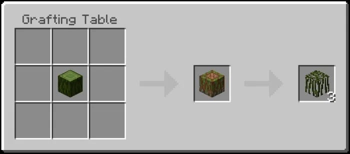 Mossy Roots Recipe (Variant 1)