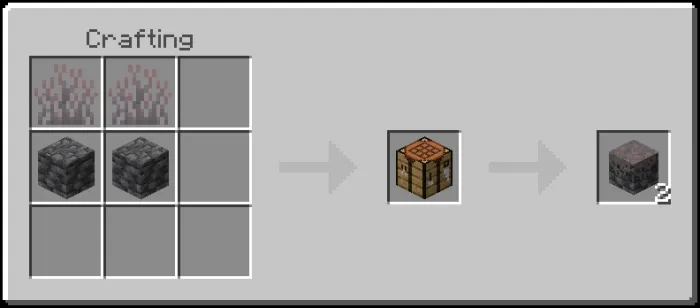Mycelium Deepslate Recipe