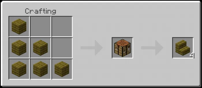 Overgrown Jungle Stairs Recipe