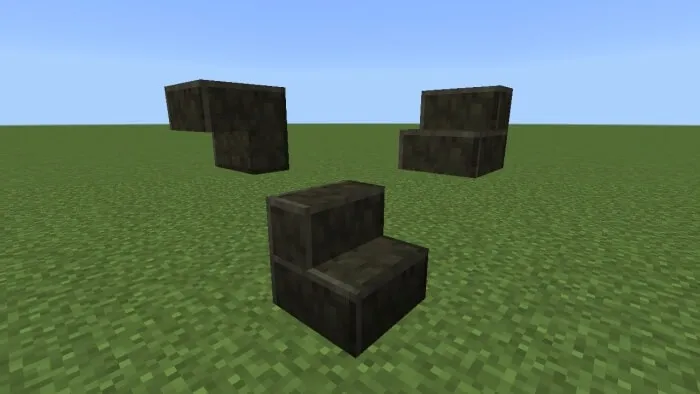 Polished Corrupted Stone Stairs