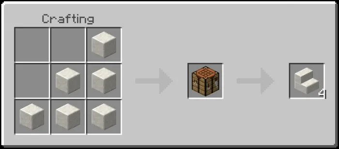 Polished Marble Stairs Recipe (Variant 1)