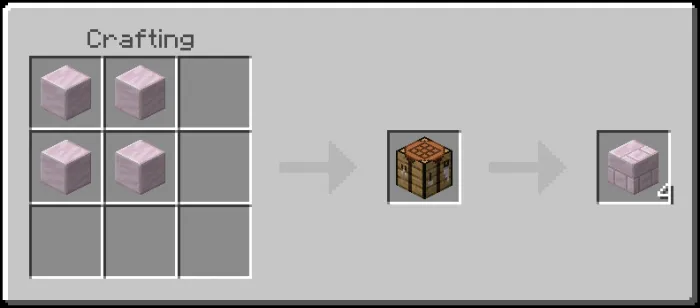 Rose Quartz Bricks Recipe (Variant 1)