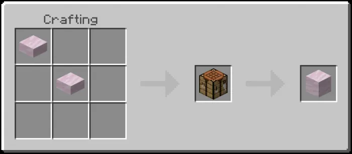 Smooth Rose Quartz Block Recipe (Variant 1)