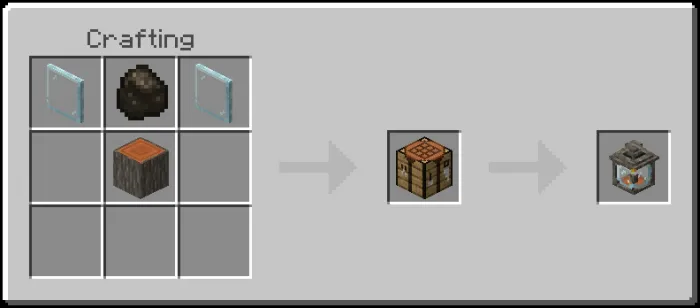 Wooden Acacia Lantern Recipe