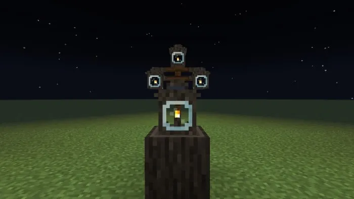 Wooden Corrupted Lantern