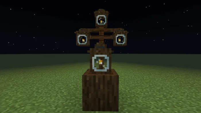 Wooden Dark Oak Lantern