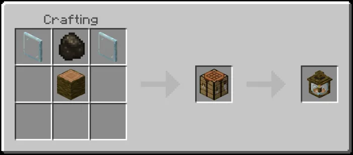 Wooden Jungle Lantern Recipe