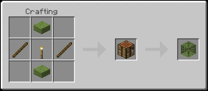 Wooden Mossy Lamp Recipe