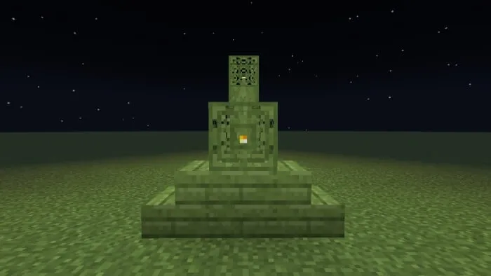 Wooden Mossy Lamp