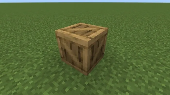 Wooden Oak Crate