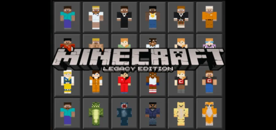 Thumbnail: Minecraft Legacy Skinpack (Revived)